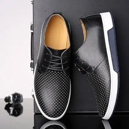 Merkmak Leather Oxford Shoes